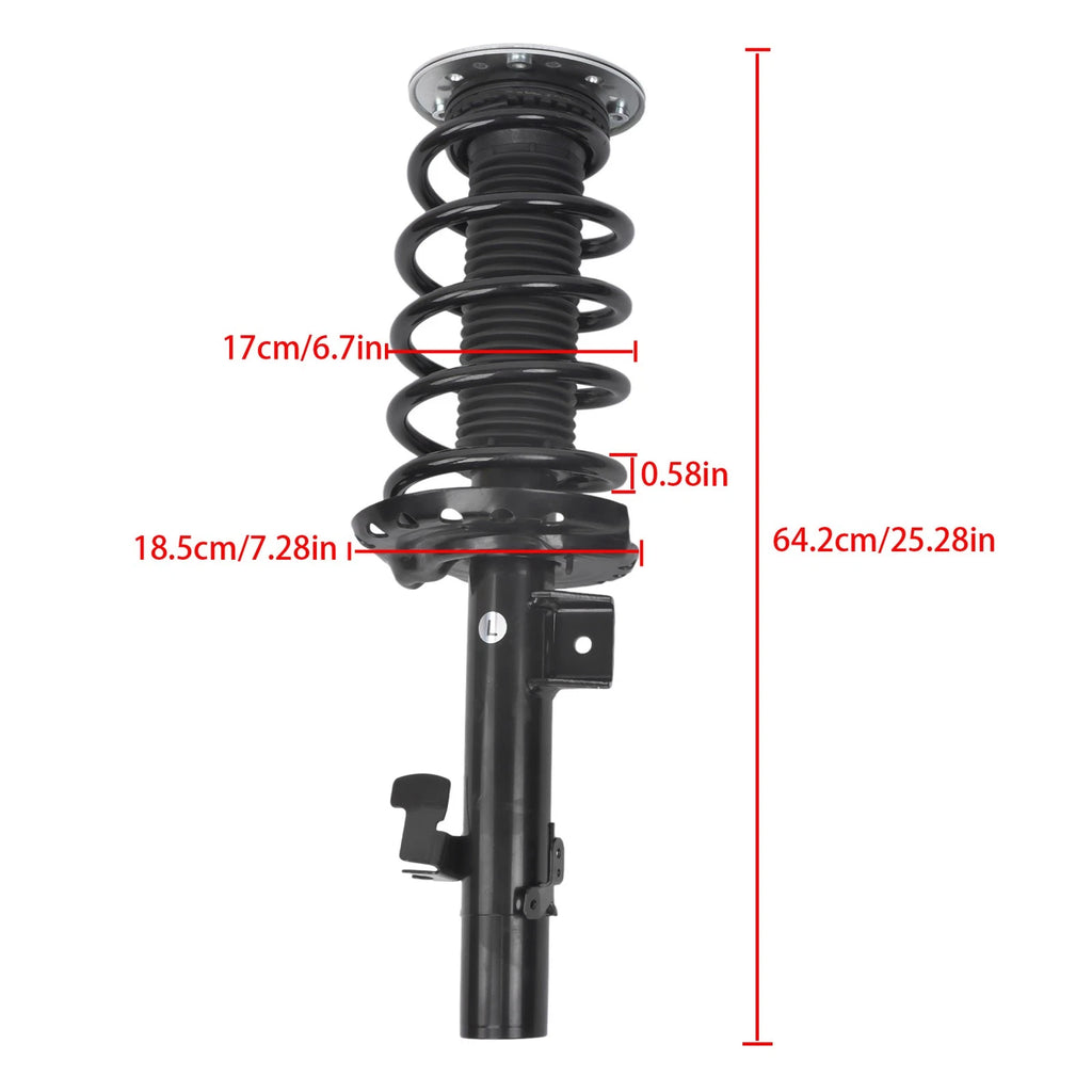2X Front Shock Absorber Struts for Range Rover Evoque (2012-2019)