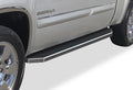 Set of 2 Polished 6" Side Steps for Chevy Silverado GMC Sierra (2001–2007)