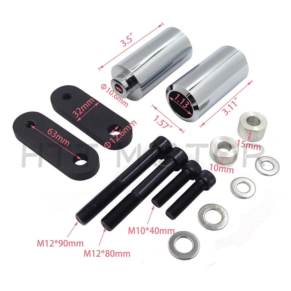 Aluminum Frame Slider Crash Protector for Honda CBR1000RR (2004–2005)