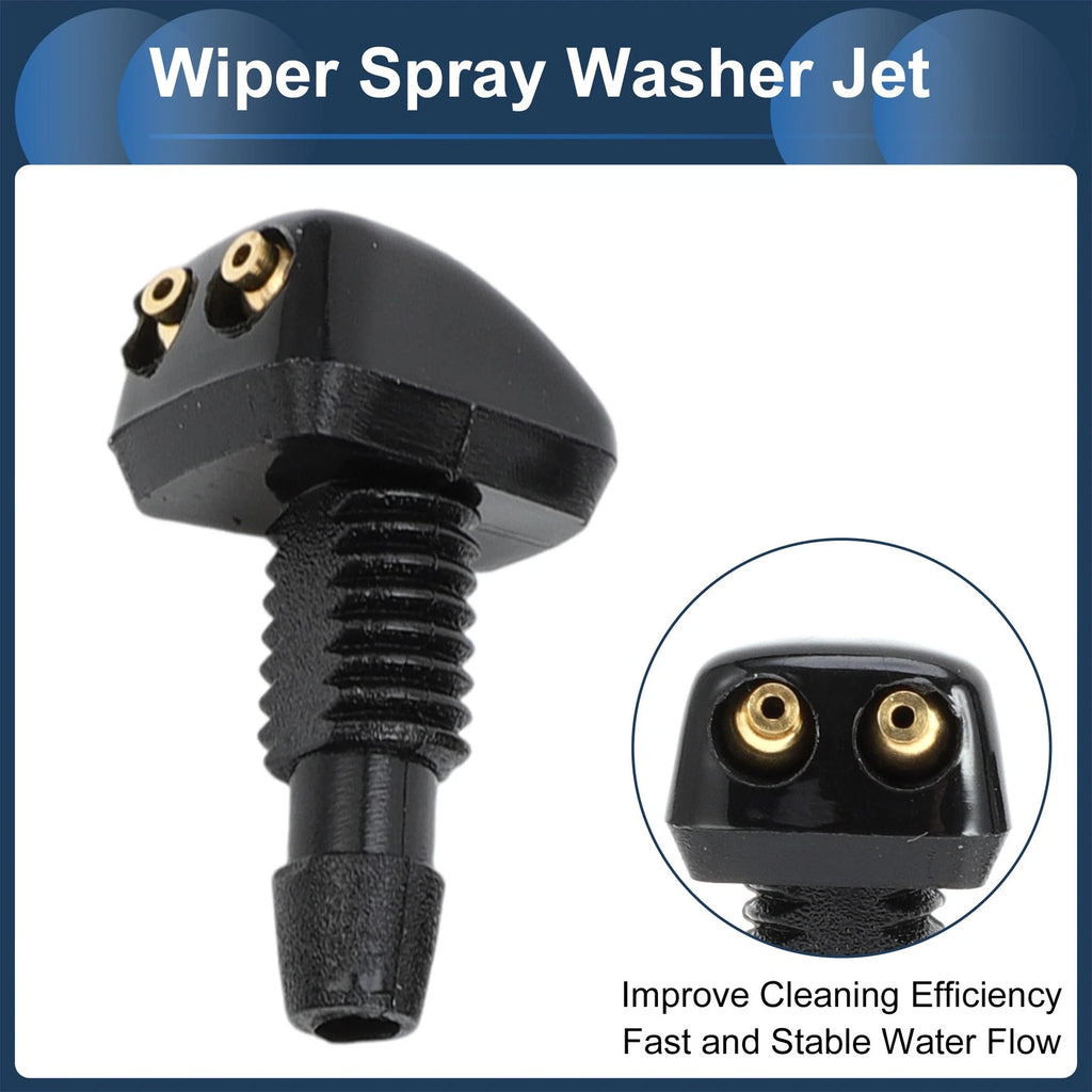 Windshield Washer Nozzle with Hose Connector for Ford Buick 