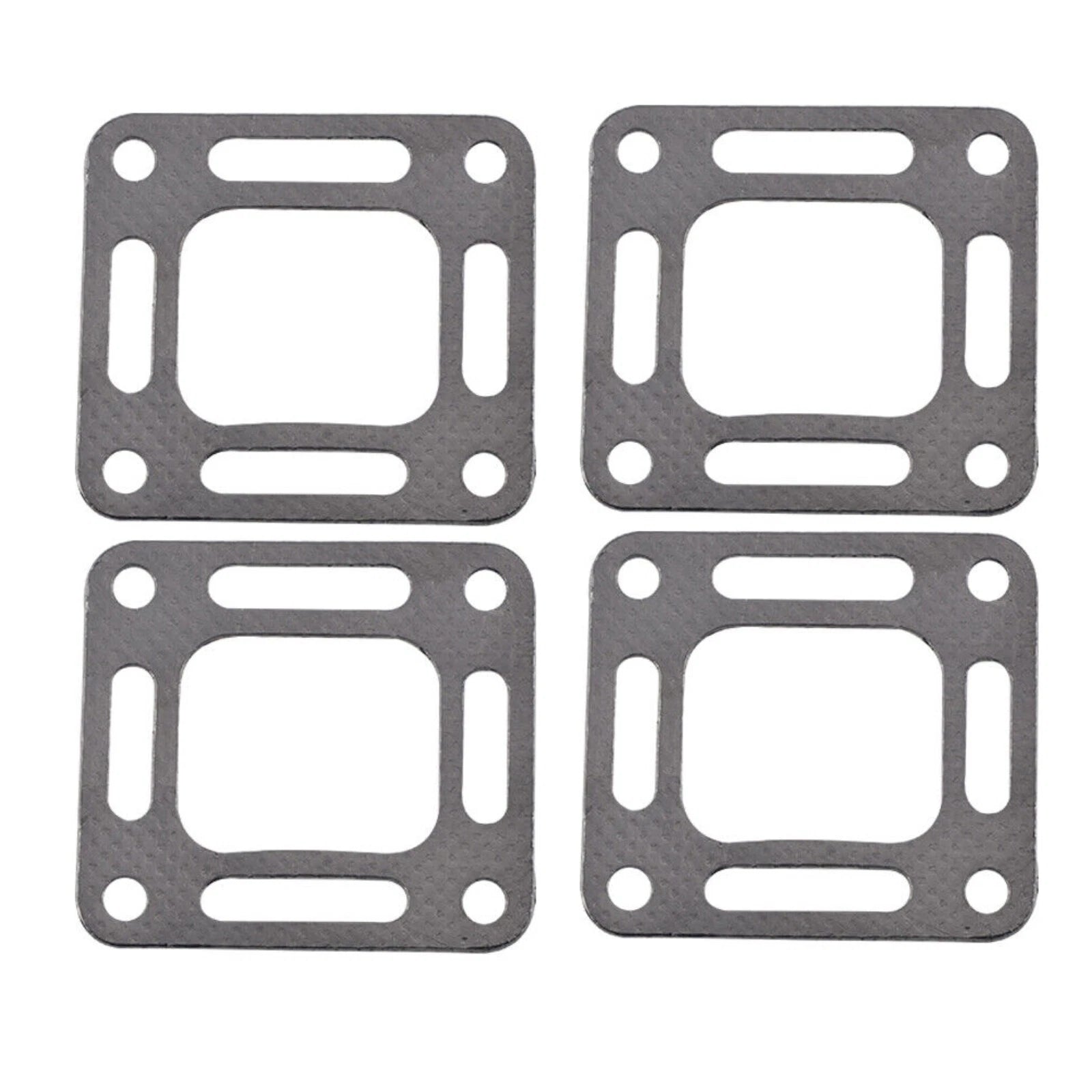 Set of 4 Exhaust Full Flow Elbow Gaskets for Mercury MerCruiser (27-863726)