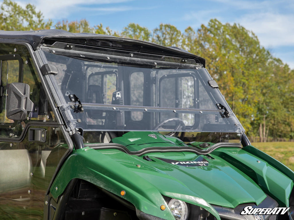 3X Heavy Duty Scratch Resistant Windshield for Yamaha Viking VI (2014–2023)