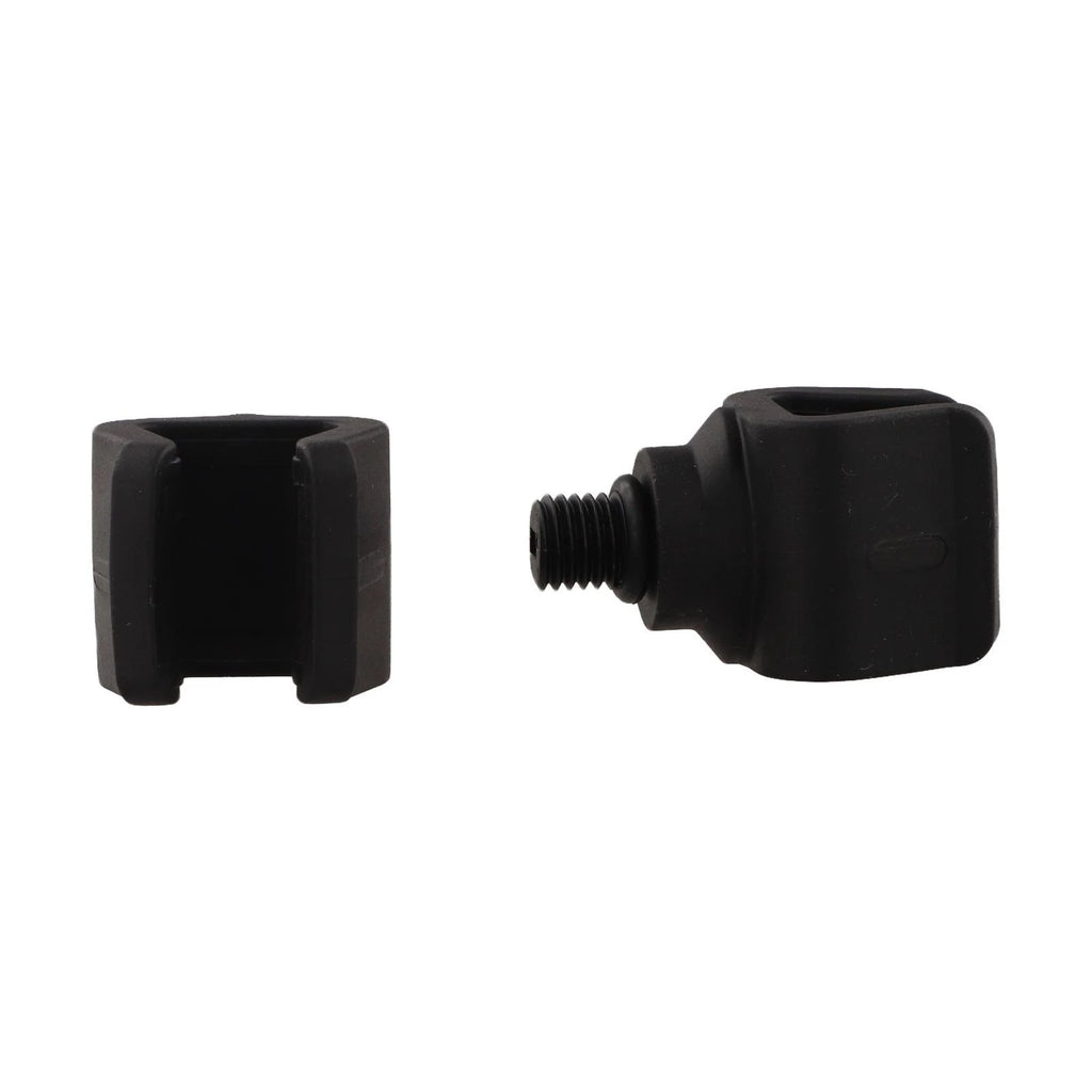2X Non-Slip Carp Fishing Rod Rest Head with 38 Thread for Rod Holders