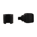 2X Non-Slip Carp Fishing Rod Rest Head with 38 Thread for Rod Holders