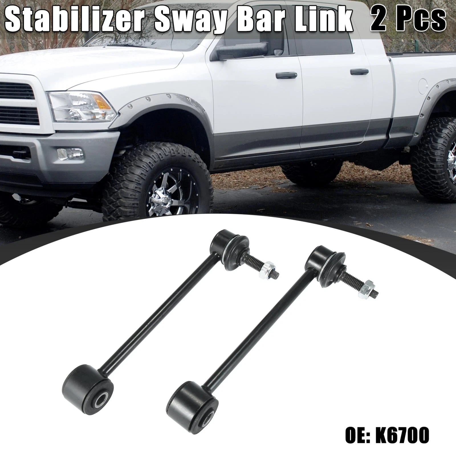 2X Rear Sway Bar Links K6700 for Cadillac Escalade ESV (2007–2020)