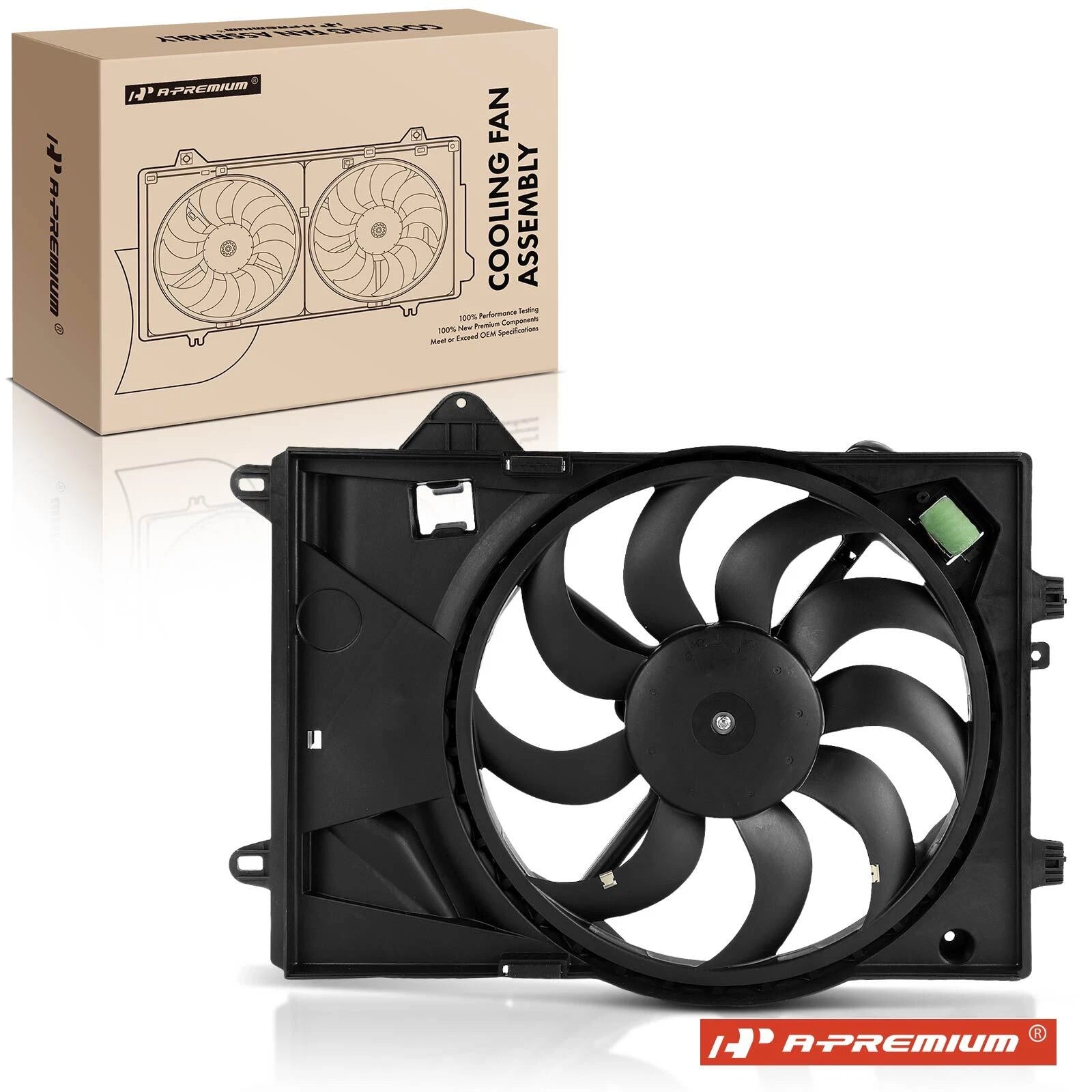 Cooling Fan Assembly with Shroud for Chevrolet Sonic (2012–2018)