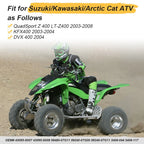 3X Front Brake Lines Kit for Arctic Cat ATV 400 DVX (2004) #3406-044 #3406-117