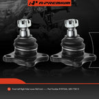 2X Front Lower Side Ball Joint for Dodge Ram 50 (1979-1980)