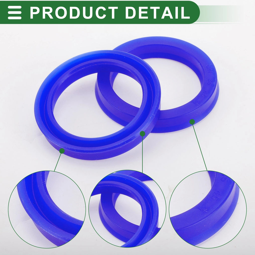Set of 5 Oil Seal Ring 35x45x7mm for Rotary Shaft (Universal)