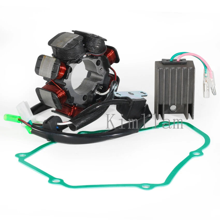 Stator Coil + Regulator Rectifier + Gasket for Honda ATC250R ATC250 (1986) 31120-HA2-671