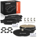 Set of 8 Ceramic Brake Pads for Ford Thunderbird Lincoln Jaguar 