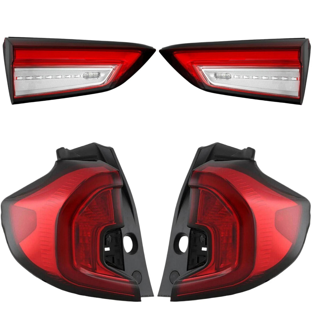Set of 4 Full LED Tail Lights for GMC Terrain Denali (2022–2025)