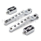 Chrome 7" Skull Shift Lever Arm for Harley Dyna Sportster