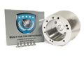 Polished Billet Steering Wheel Hub Adapter for Flaming River Column (Fits)