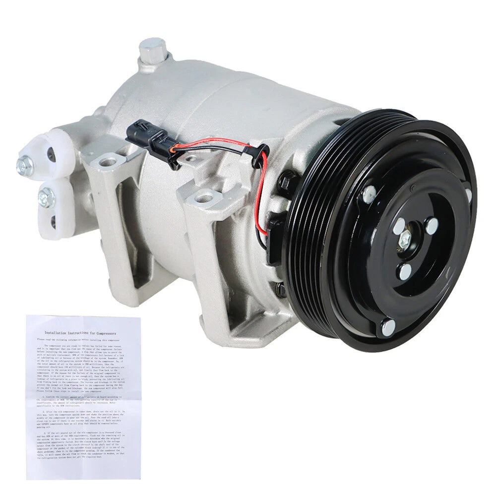 A/C Compressor with Clutch for Nissan Rogue 2008–2013 2.5L L4 11200C