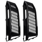 Pair Front Bumper Fog Light Grille Cover for Audi A4 B9 (2016–2018) 8W0807681F
