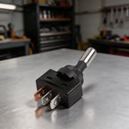 Set of 2 12V 20A Toggle Switch SPST 3Pin 12mm with LED Indicator