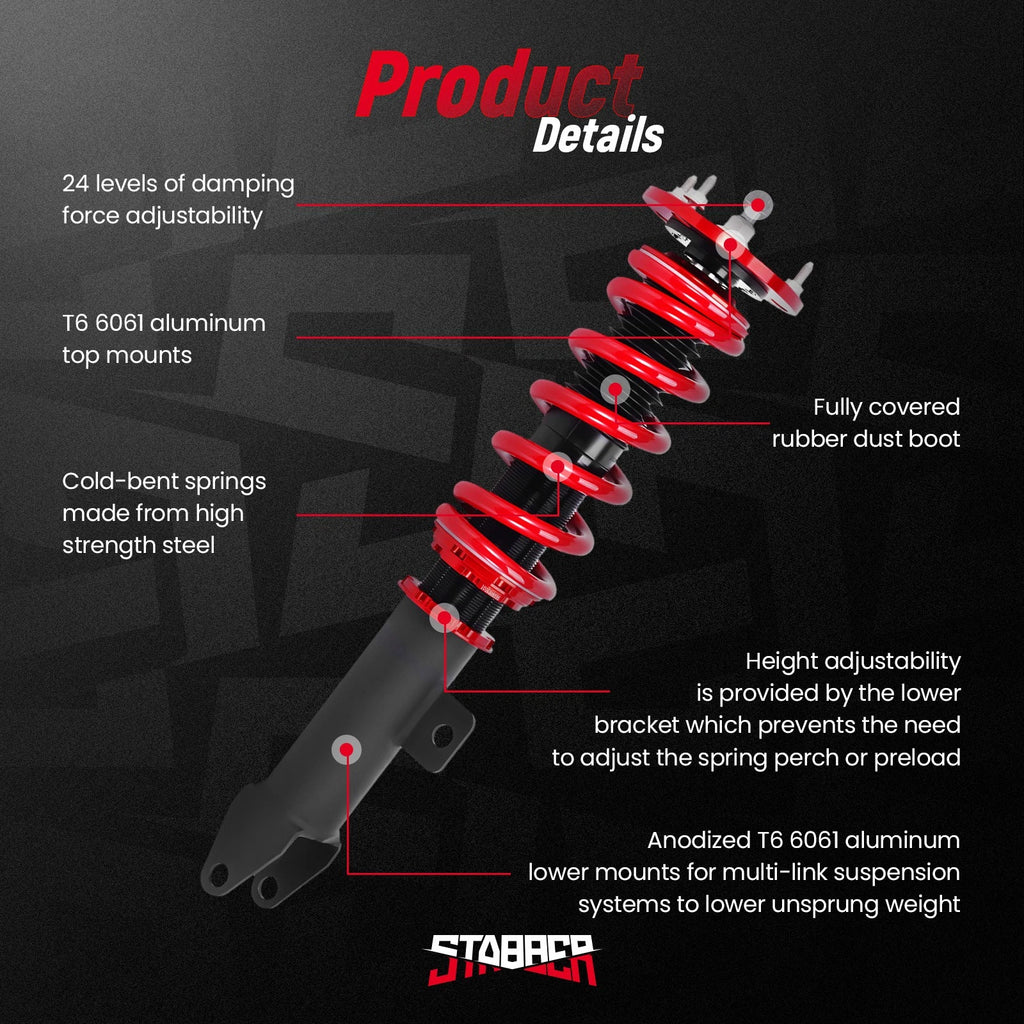 Coilovers Lowering Kit for Dodge Challenger SRT-8 (2006-2010)
