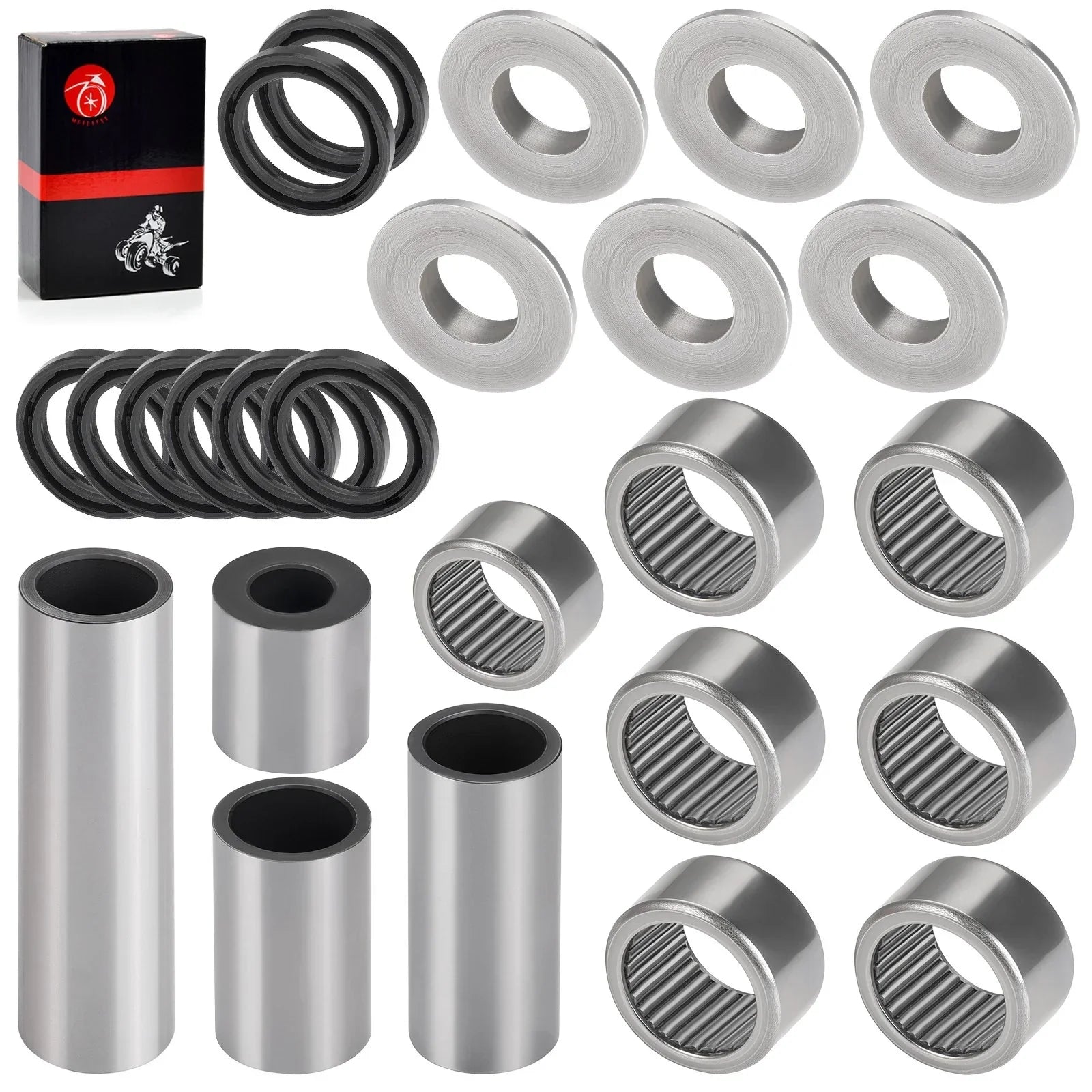 Swing Arm Linkage Bearing Seal Bushing Kit for Kawasaki KFX400 (2003–2006)