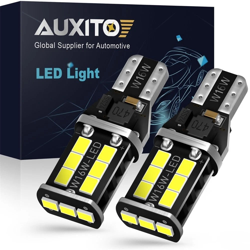 2X Canbus LED Backup Reverse Light Bulb 912 921 T15 15E for