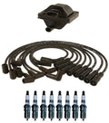 Ignition Wires 1 Coil 8 Spark Plugs Kit ACDelco for Chevrolet P30 (1996)
