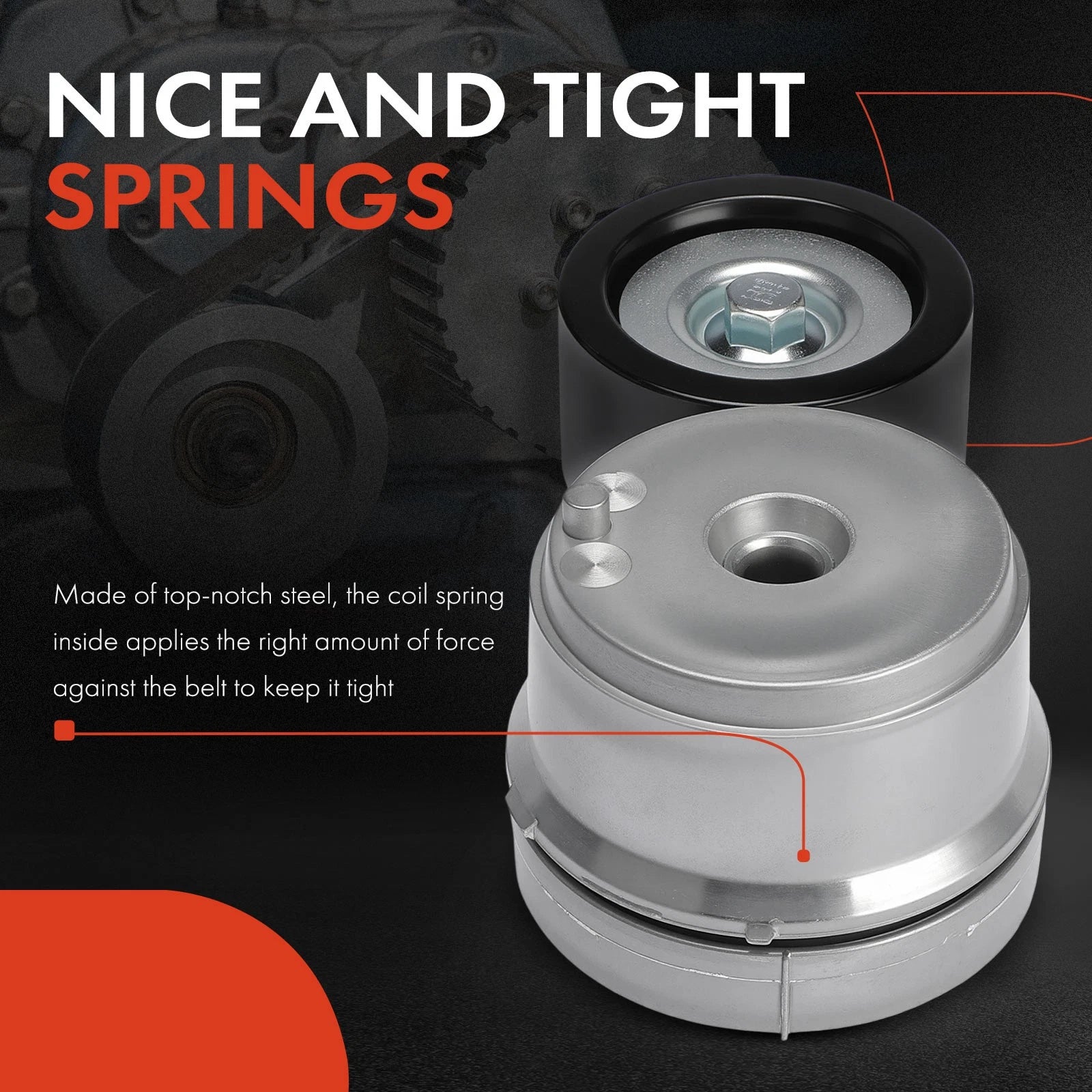Idler Pulley for Ford F-650 (2000-2002)
