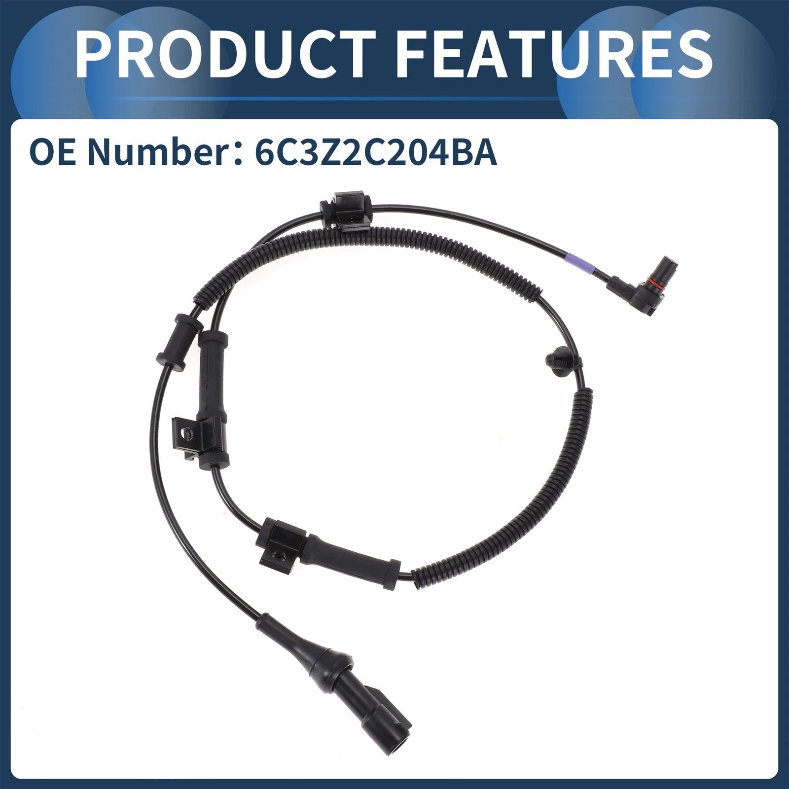 ABS Wheel Speed Sensor No. 6C3Z2C204BA for Ford F-250 F-350 (2005–2007)