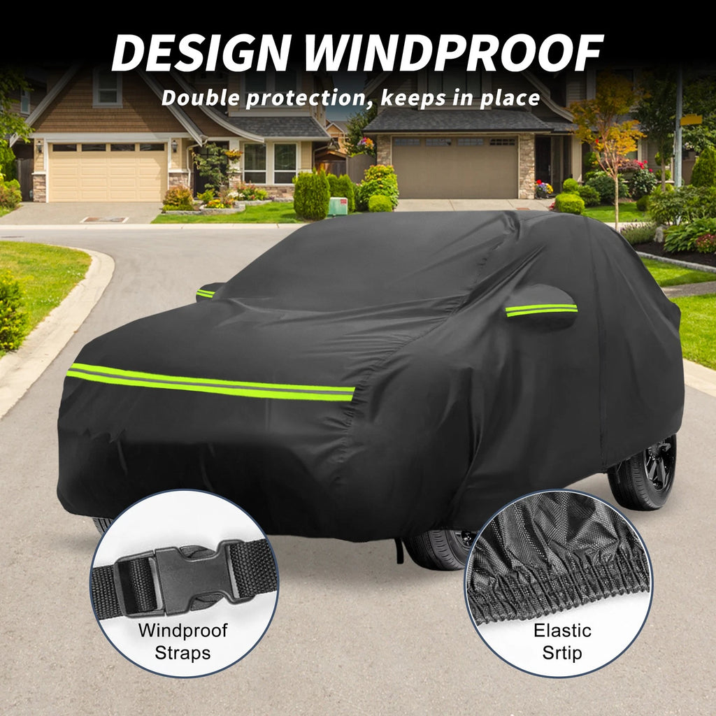 Waterproof 210D-PU Car Cover for Mercedes-Benz GLC (2015–2023)