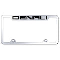 Mirrored Truck License Plate Frame - Officially Licensed for GMC Denali