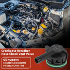 Crankcase Breather Hose Check Vent Valve for Audi A3 Q3 VW Golf (2013–2020) No. 04E103175