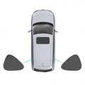 2X Triangular Window Shade for Mazda CX-5 (2012–2017) UVA Protection