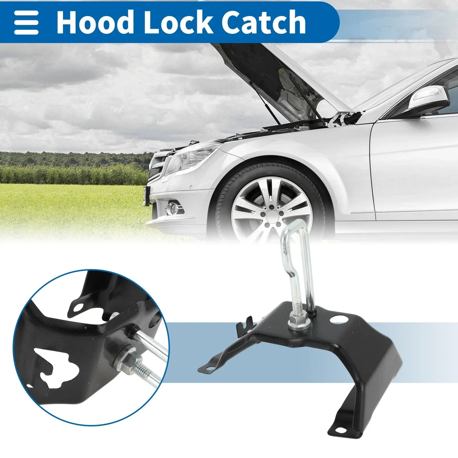 Hood Latch Assembly for BMW X5