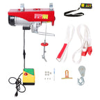 Electric Hoist for Crane (2200lbs, Wireless Remote, 110V)