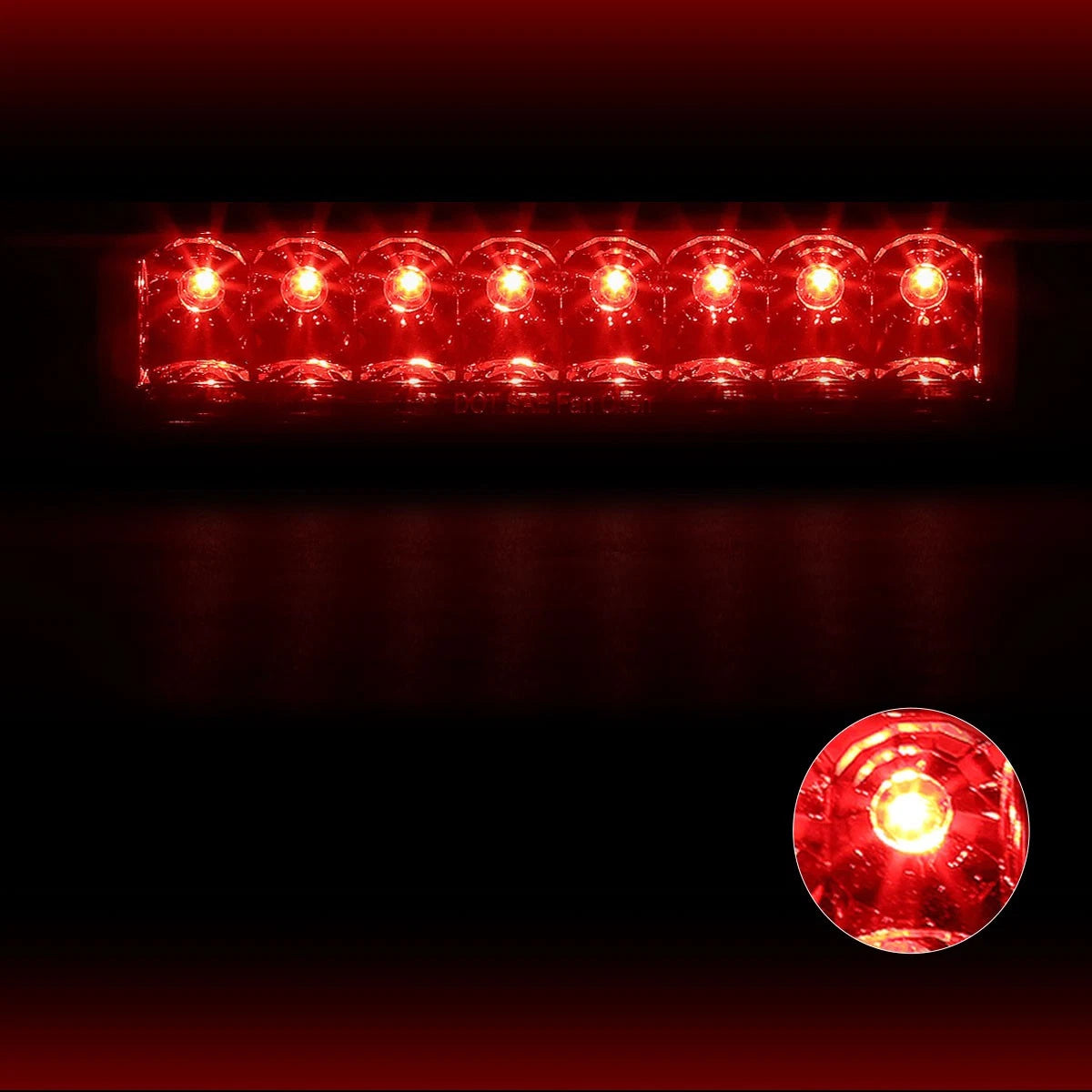 Full LED Third Brake Light for Tacoma (1995–2021) - Smoked