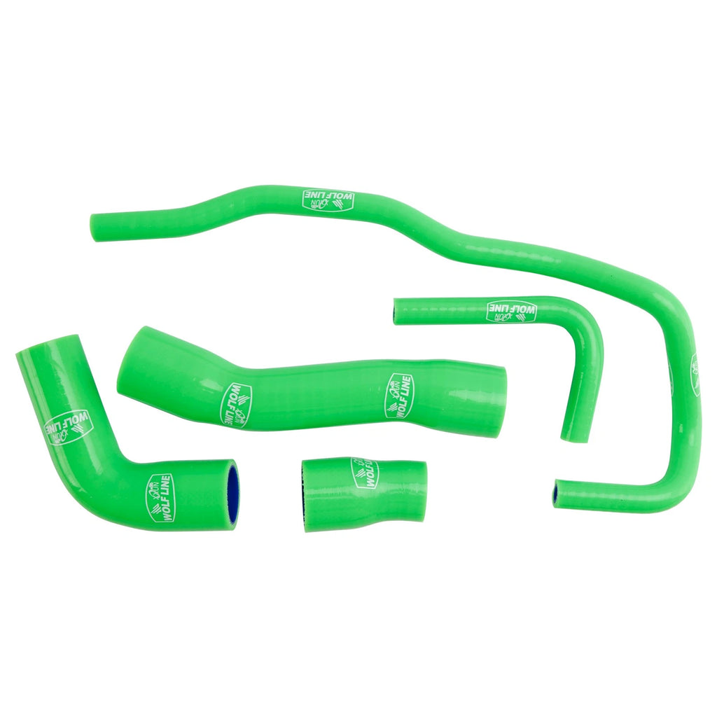 Silicone Radiator Coolant Hose Kit for BMW S1000RR (2019–2023) Green