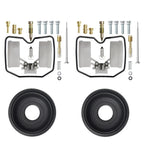 2X Carburetor Float Diaphragm Kit for Kawasaki Vulcan 500 EN500A (1991–1995)