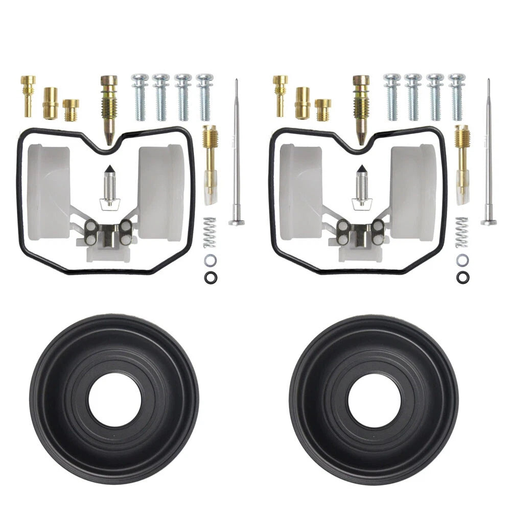 2X Carburetor Float Diaphragm Kit for Kawasaki Vulcan 500 EN500A (1991–1995)