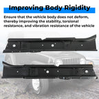 Metal Body Mounts for Jeep Wrangler TJ (1997–2006)