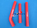Blue Silicone Radiator Water Hose Kit for KTM 125 SX 144 SX 150 (2007-2010)