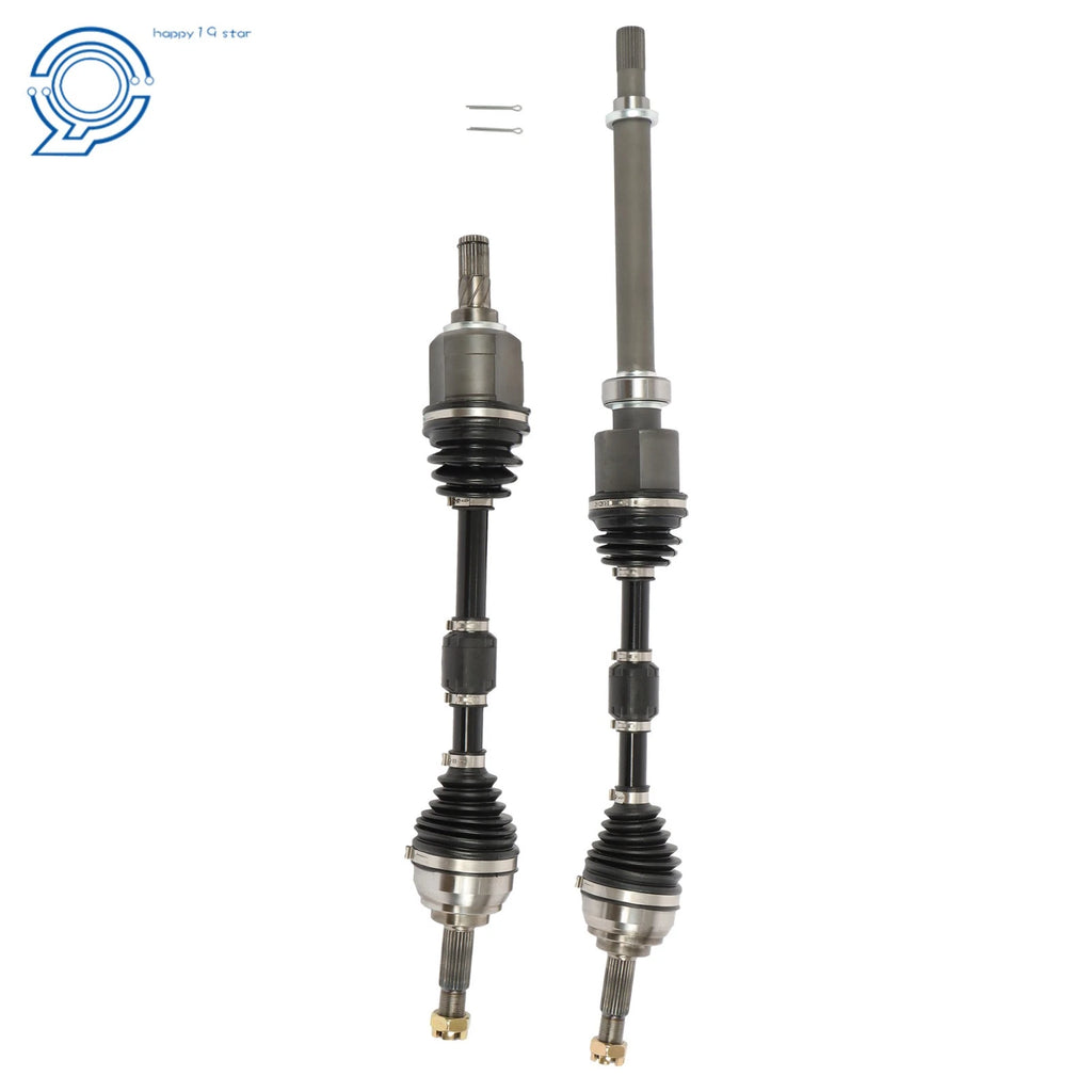Pair of Front CV Axle Shaft for Nissan Cube (2009–2014) Versa (2007–2012)