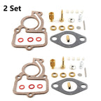 2X Carburetor Repair Kit for Farmall Cub Tractor (251234R94, 364579R91, 355712R91)