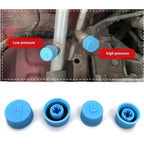 30X A/C Charging Valve Dust Cover Caps for Auto M9X1.0 M10X1.0