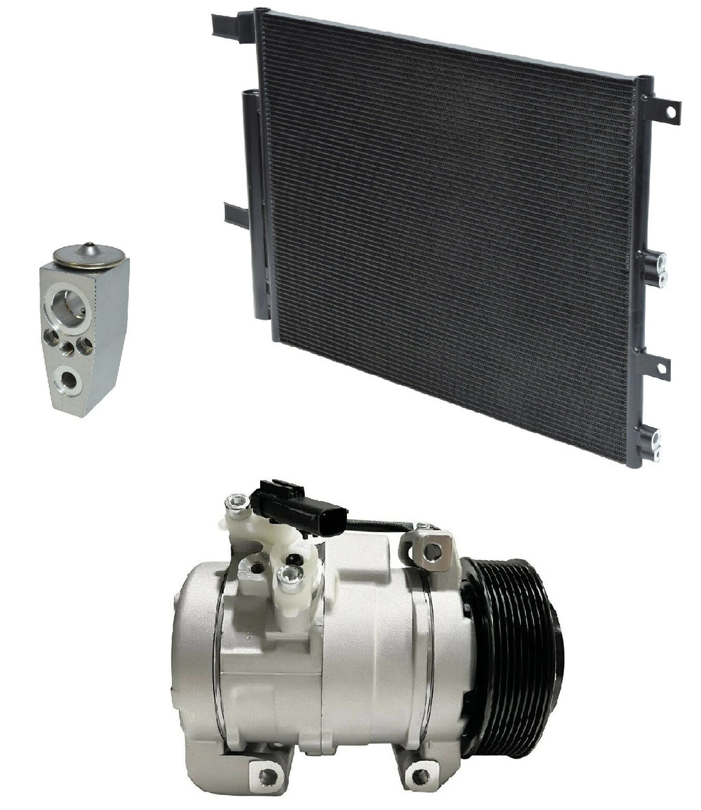 AC Compressor Kit With Condenser for Ram 3500 6.7L (2014–2015)