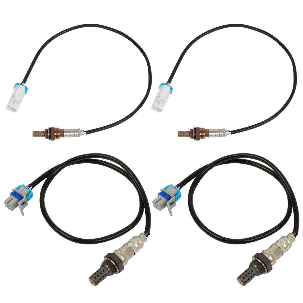 Set of 4 Oxygen O2 Sensors Upstream Downstream for Chevrolet Avalanche (2008–2013)