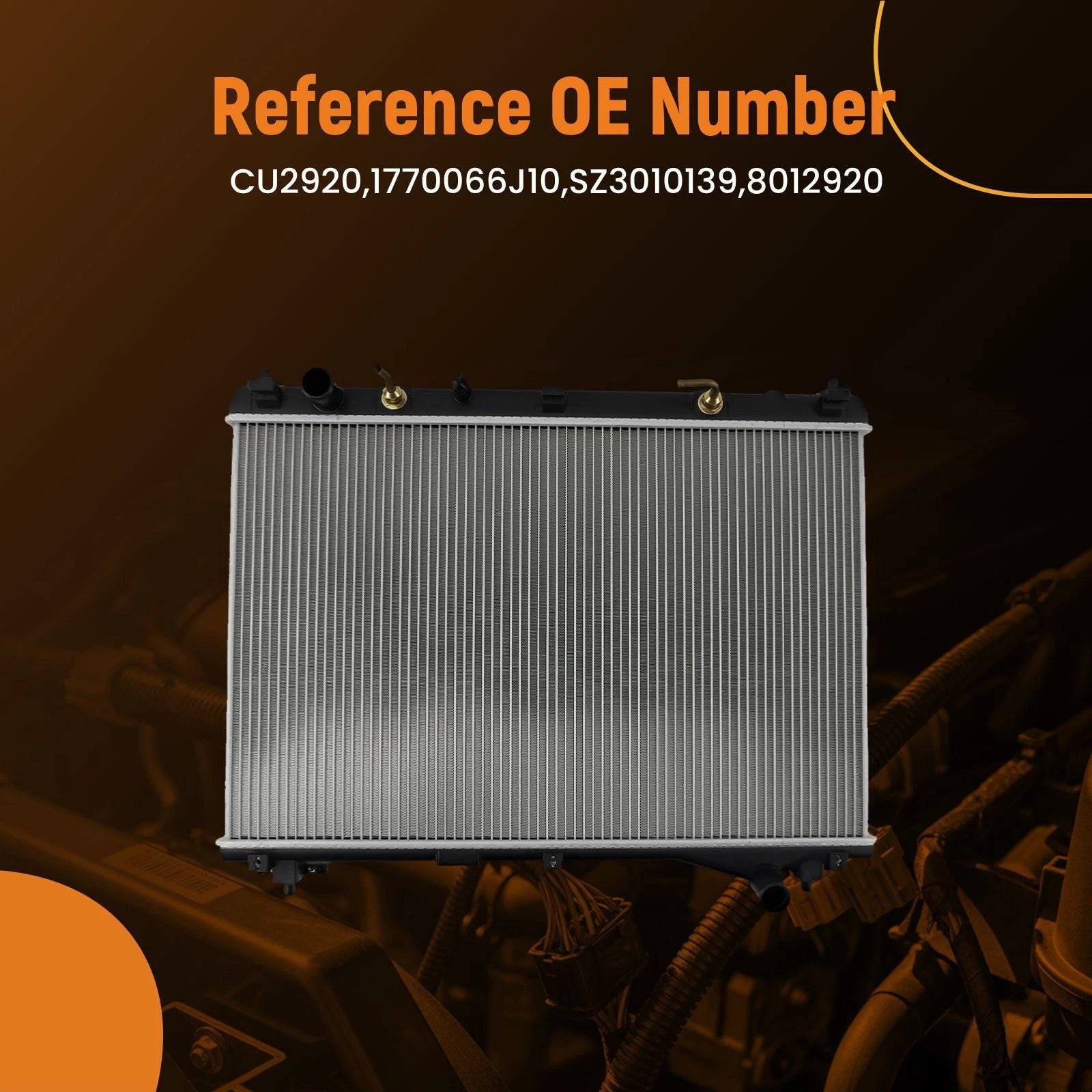 Coolant Radiator for Suzuki Grand Vitara (2006-2013)