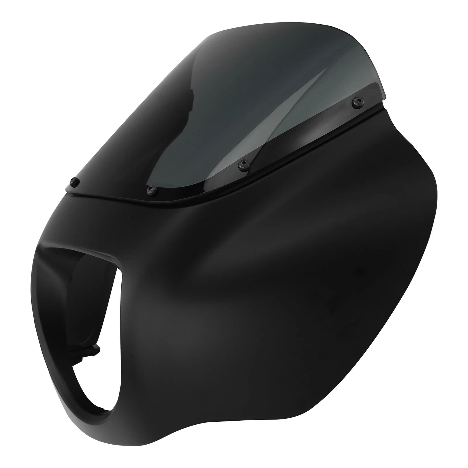 Headlight Fairing Windshield for Harley Street Bob FXBBS (2018–2025) Black Denim