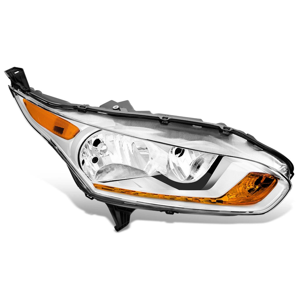Right Chrome Housing Headlight Lamp for Ford Transit Connect (2014–2018)