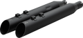 KHROME WERKS 4" HP-Plus Slip-On Mufflers for M8 (2017–2023) - Ripper Baffle