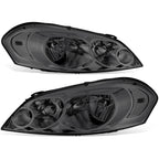 Smoked Lens Headlights for Chevy Impala Limited Monte Carlo (2006–2016)
