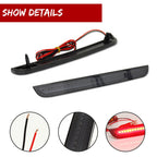 Smoked Lens Red LED Rear Bumper Reflector Lights for Dodge Challenger (2015–2023)